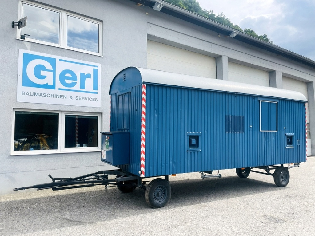 Verschiedenes WEIRO BM-C23 BAUWAGEN (4070) - Conteneur comme habitat, Remorque: photos 1 Verschiedenes WEIRO BM-C23 BAUWAGEN (4070) - Conteneur comme habitat, Remorque: photos 1