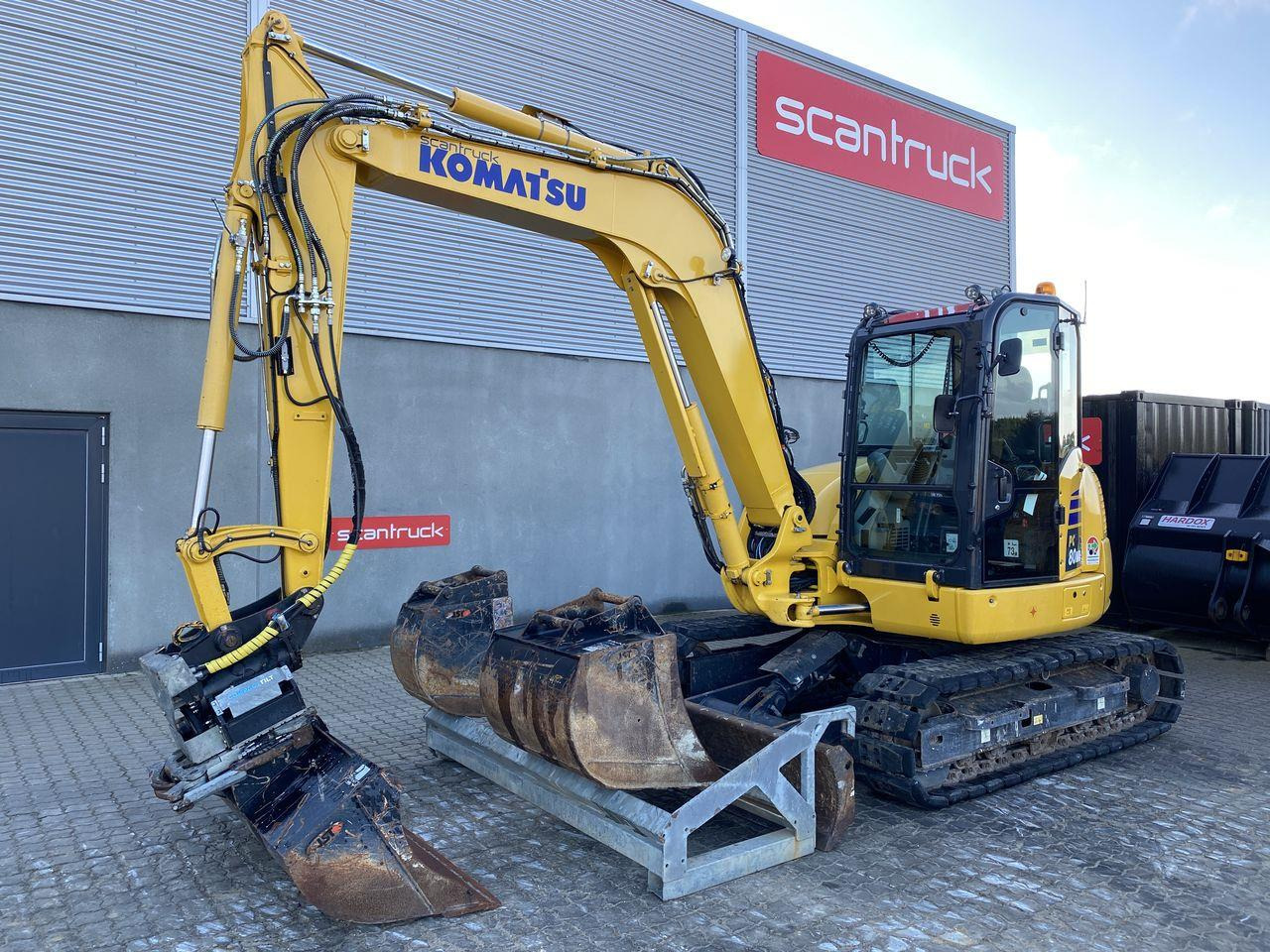 Komatsu PC80MR-5EO - Mini pelle: photos 1 Komatsu PC80MR-5EO - Mini pelle: photos 1