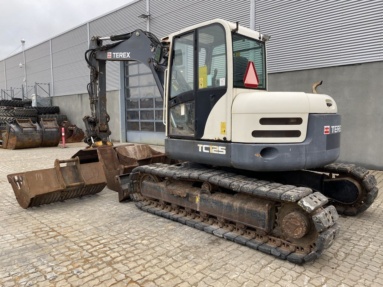 Terex TC125 - Pelle sur chenille: photos 2 Terex TC125 - Pelle sur chenille: photos 2
