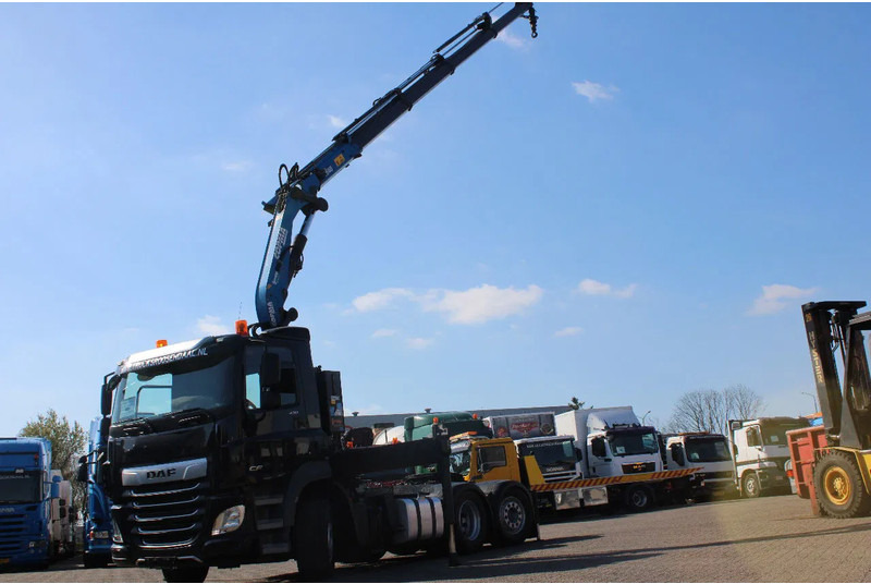 DAF CF 430 + COPMA 24TON/M + REMOTE + 6X2 STEERING + EURO 6 - Camion grue: photos 2 DAF CF 430 + COPMA 24TON/M + REMOTE + 6X2 STEERING + EURO 6 - Camion grue: photos 2