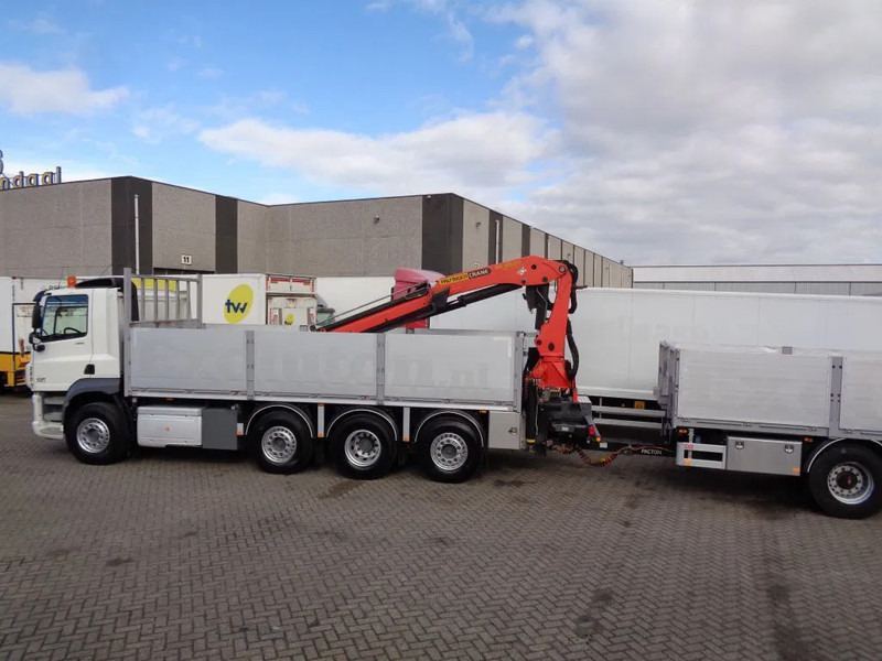 Camion grue DAF CF 460 Combi Pacton MXD220 + 8X2 + Manual + Euro 6 + Palfinger PK 18500: photos 19