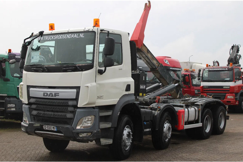 Camion ampliroll DAF CF 510 + 8X4 + HOOK 26TON + PERFCET CONDITION + 2X IN STOCK: photos 9