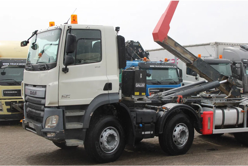 Camion ampliroll DAF CF 510 + 8X4 + HOOK 26TON + PERFCET CONDITION + 2X IN STOCK: photos 11