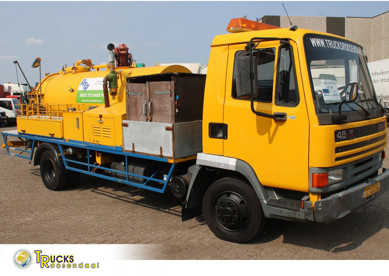 DAF LF 45.130 + RON 4.000LITER - Camion hydrocureur: photos 1 DAF LF 45.130 + RON 4.000LITER - Camion hydrocureur: photos 1
