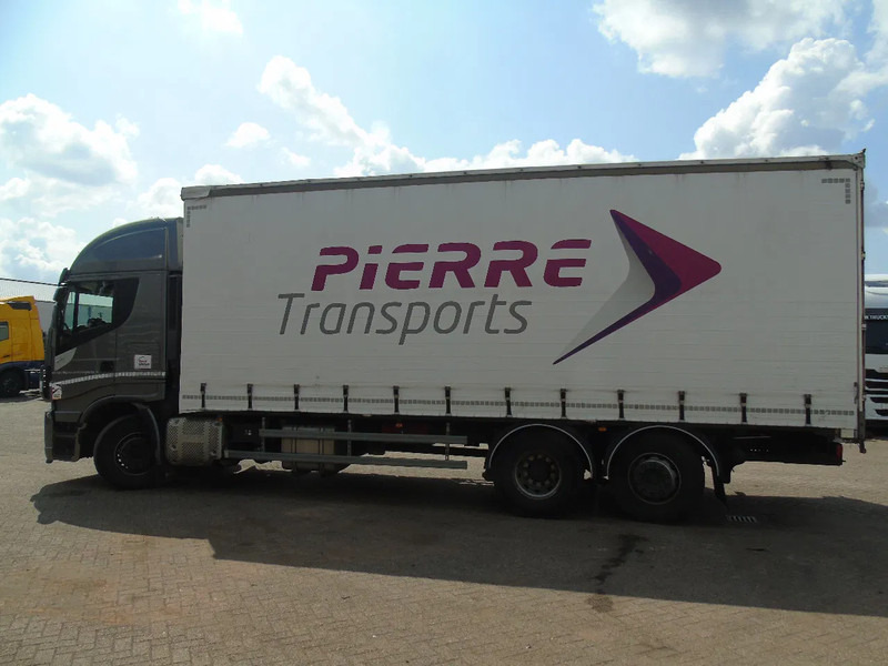 Camion à rideaux coulissants Iveco Stralis 510 + EURO 6 + STEERING AXLE: photos 11