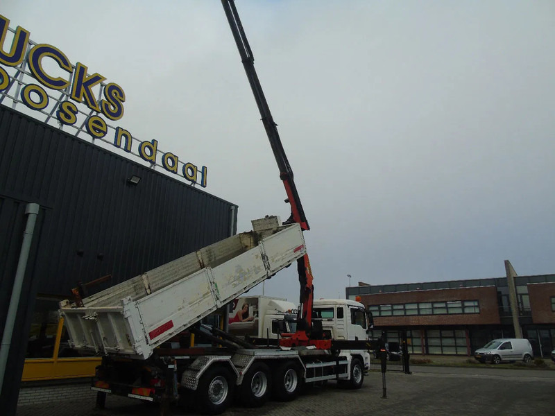 MAN TGS 32.400 + PALFINGER PK23.001EH + HOOKSYSTEM + 8X4 TRIDEM + ROTATOR + EURO 5 - Camion ampliroll, Camion grue: photos 4 MAN TGS 32.400 + PALFINGER PK23.001EH + HOOKSYSTEM + 8X4 TRIDEM + ROTATOR + EURO 5 - Camion ampliroll, Camion grue: photos 4
