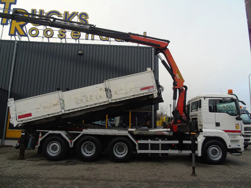 MAN TGS 32.400 + PALFINGER PK23.001EH + HOOKSYSTEM + 8X4 TRIDEM + ROTATOR + EURO 5 - Camion ampliroll, Camion grue: photos 3 MAN TGS 32.400 + PALFINGER PK23.001EH + HOOKSYSTEM + 8X4 TRIDEM + ROTATOR + EURO 5 - Camion ampliroll, Camion grue: photos 3