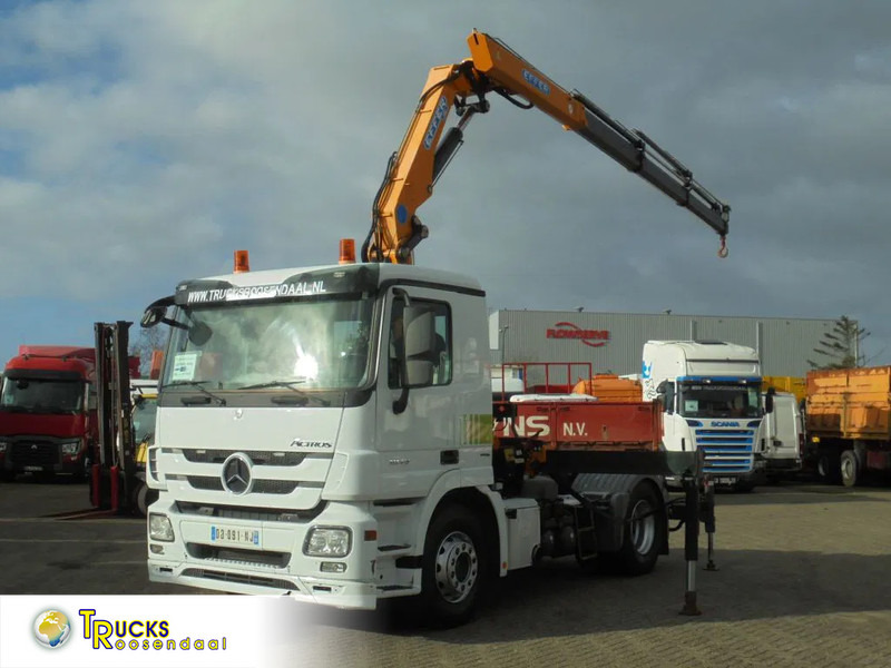 Mercedes-Benz Actros 1846 + Euro 5 + EFFER 250 Crane + REMOTE - Camion grue: photos 1 Mercedes-Benz Actros 1846 + Euro 5 + EFFER 250 Crane + REMOTE - Camion grue: photos 1