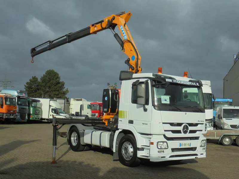Mercedes-Benz Actros 1846 + Euro 5 + EFFER 250 Crane + REMOTE - Camion grue: photos 3 Mercedes-Benz Actros 1846 + Euro 5 + EFFER 250 Crane + REMOTE - Camion grue: photos 3