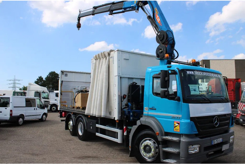 Mercedes-Benz Axor 2533 + 14t crane + 6x2 + REMOTE + MANUAL + LIFT - Camion grue: photos 3 Mercedes-Benz Axor 2533 + 14t crane + 6x2 + REMOTE + MANUAL + LIFT - Camion grue: photos 3