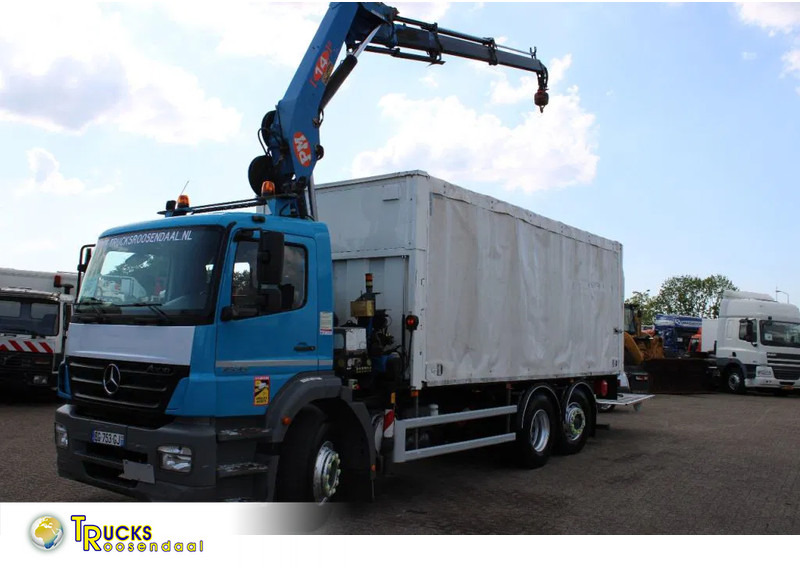 Mercedes-Benz Axor 2533 + 14t crane + 6x2 + REMOTE + MANUAL + LIFT - Camion grue: photos 1 Mercedes-Benz Axor 2533 + 14t crane + 6x2 + REMOTE + MANUAL + LIFT - Camion grue: photos 1