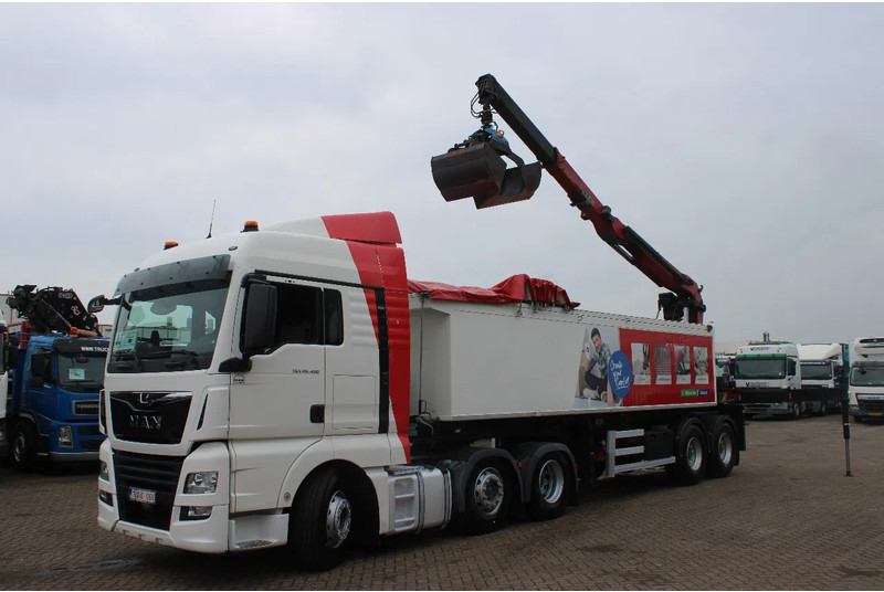 MAN TGX 26.460 6x2 + AJK HMF 2243Z + remote +/ lift - lenk + AJK HMF 2243Z + remote - Tracteur routier: photos 2 MAN TGX 26.460 6x2 + AJK HMF 2243Z + remote +/ lift - lenk + AJK HMF 2243Z + remote - Tracteur routier: photos 2