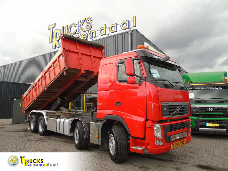 Volvo FH 500 + 8X4 + SPRING + EURO 5 + RETARDER - Camion benne: photos 1 Volvo FH 500 + 8X4 + SPRING + EURO 5 + RETARDER - Camion benne: photos 1