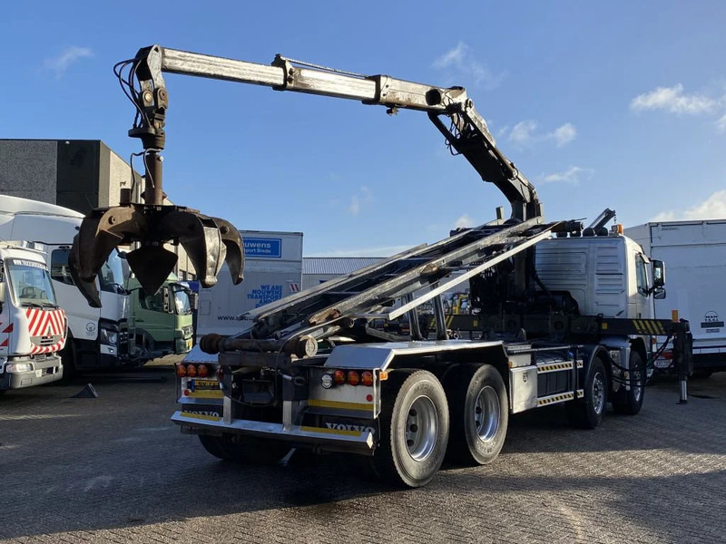 Camion grue Volvo FM 370 + Euro 5 + Palfinger Z-Q170 Crane + 30ton NCH lift + Container system + hoogsta: photos 7