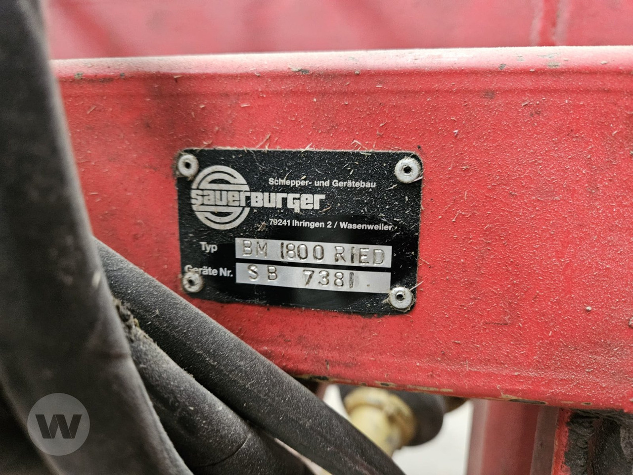 Sauerburger Mörtel BM 1800 RIED - Broyeur/ Épareuse: photos 3 Sauerburger Mörtel BM 1800 RIED - Broyeur/ Épareuse: photos 3