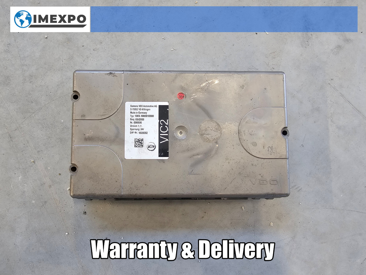 DAF XF CF / VIC2 CONTROL UNIT / 1639082 - Bloc de gestion: photos 1 DAF XF CF / VIC2 CONTROL UNIT / 1639082 - Bloc de gestion: photos 1