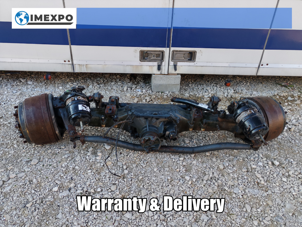SCANIA P, R, G 4x4 6x6 / FRONT DRIVE AXLE / RP736 RATIO:1.35 / 2591676 - Essieu avant: photos 1 SCANIA P, R, G 4x4 6x6 / FRONT DRIVE AXLE / RP736 RATIO:1.35 / 2591676 - Essieu avant: photos 1