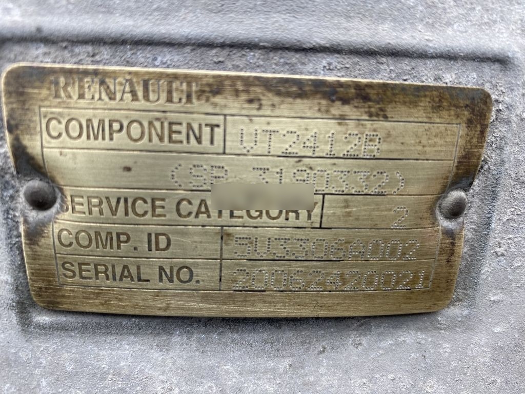 Volvo RENAULT PREMIUM MAGNUM DXI FH FM Volvo VT2412B RETARDER - Boîte de vitesse pour Camion: photos 4 Volvo RENAULT PREMIUM MAGNUM DXI FH FM Volvo VT2412B RETARDER - Boîte de vitesse pour Camion: photos 4