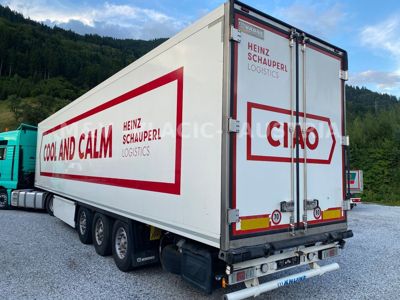 Krone Doppelstock / Carrier 1950 - Semi-remorque frigorifique: photos 4 Krone Doppelstock / Carrier 1950 - Semi-remorque frigorifique: photos 4