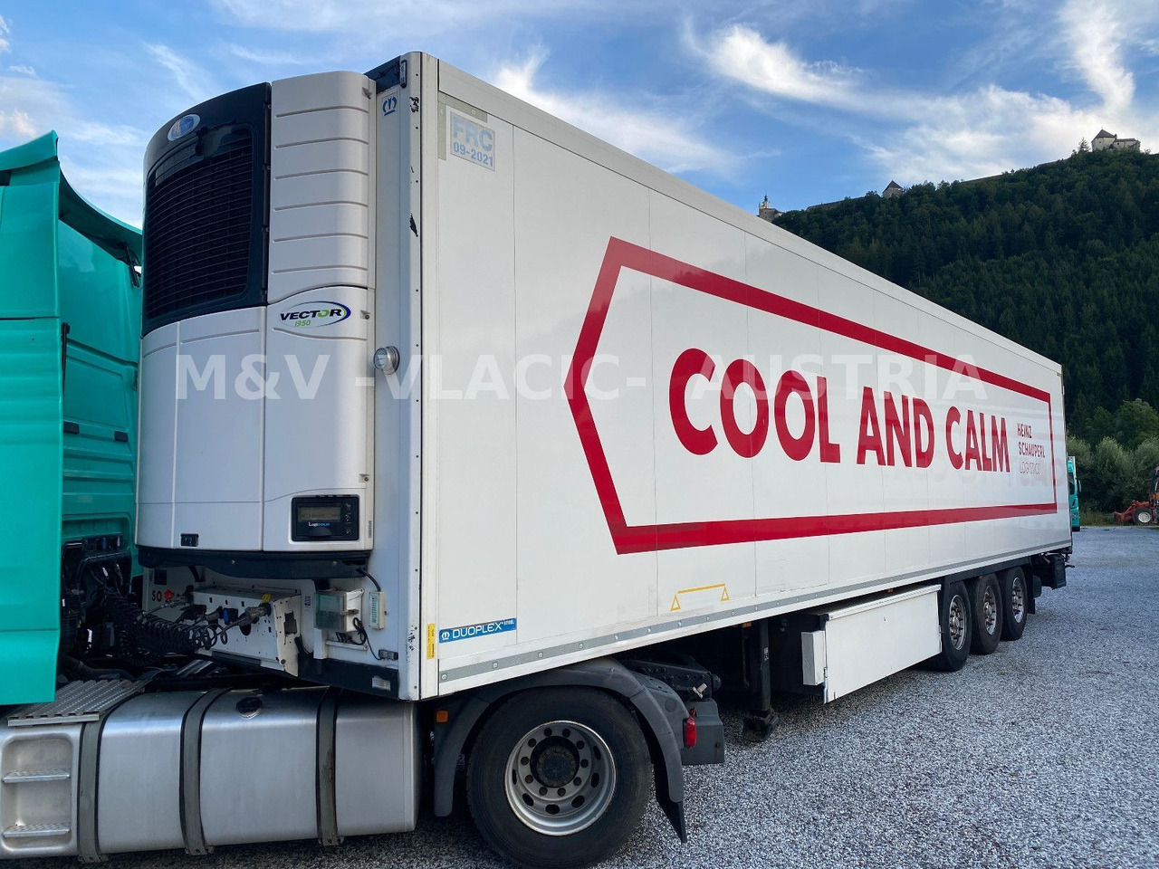 Krone Doppelstock / Carrier 1950 - Semi-remorque frigorifique: photos 1 Krone Doppelstock / Carrier 1950 - Semi-remorque frigorifique: photos 1