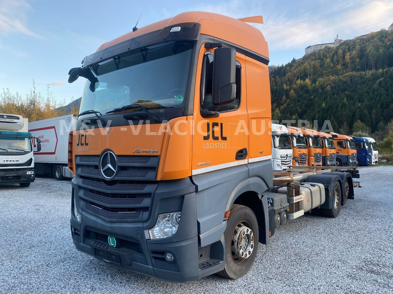 Mercedes-Benz 2542 - Camion porte-conteneur/ Caisse mobile: photos 1 Mercedes-Benz 2542 - Camion porte-conteneur/ Caisse mobile: photos 1
