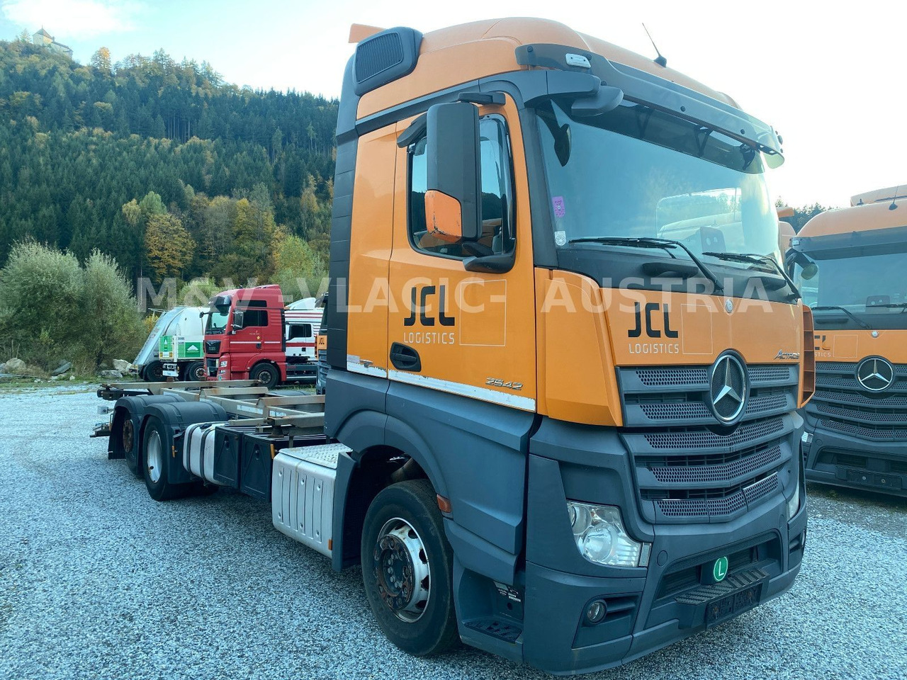 Mercedes-Benz 2542 - Camion porte-conteneur/ Caisse mobile: photos 2 Mercedes-Benz 2542 - Camion porte-conteneur/ Caisse mobile: photos 2