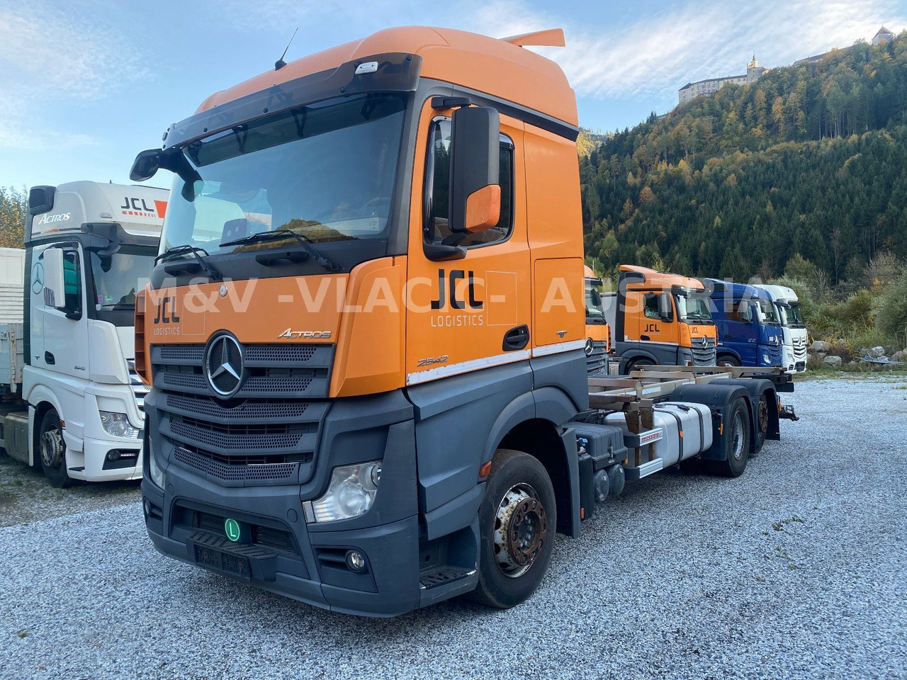 Mercedes-Benz 2542 - Camion porte-conteneur/ Caisse mobile: photos 1 Mercedes-Benz 2542 - Camion porte-conteneur/ Caisse mobile: photos 1
