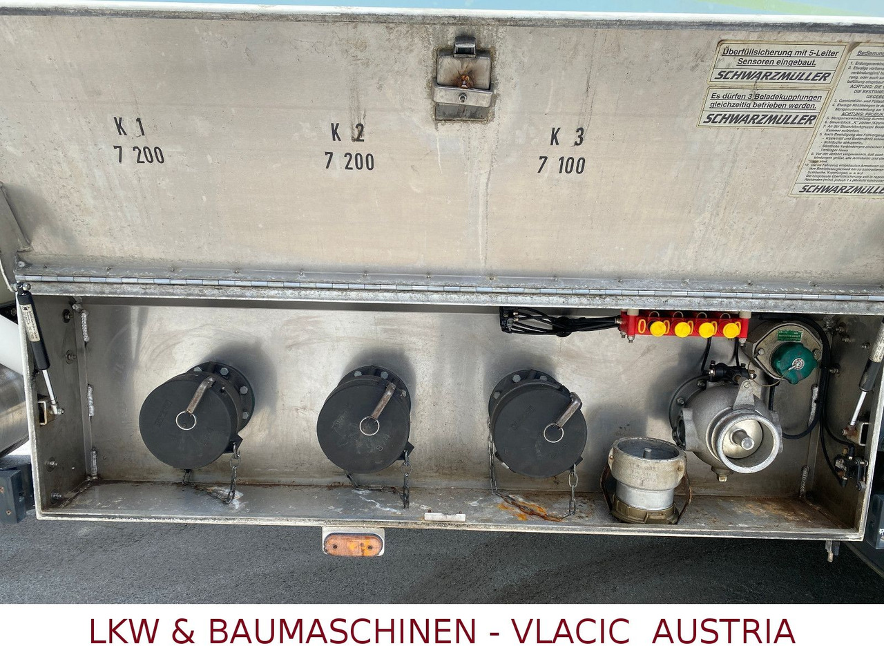Schwarzmüller Tank ADR Benzin/ Diesel 23430Liter - Remorque citerne: photos 2 Schwarzmüller Tank ADR Benzin/ Diesel 23430Liter - Remorque citerne: photos 2