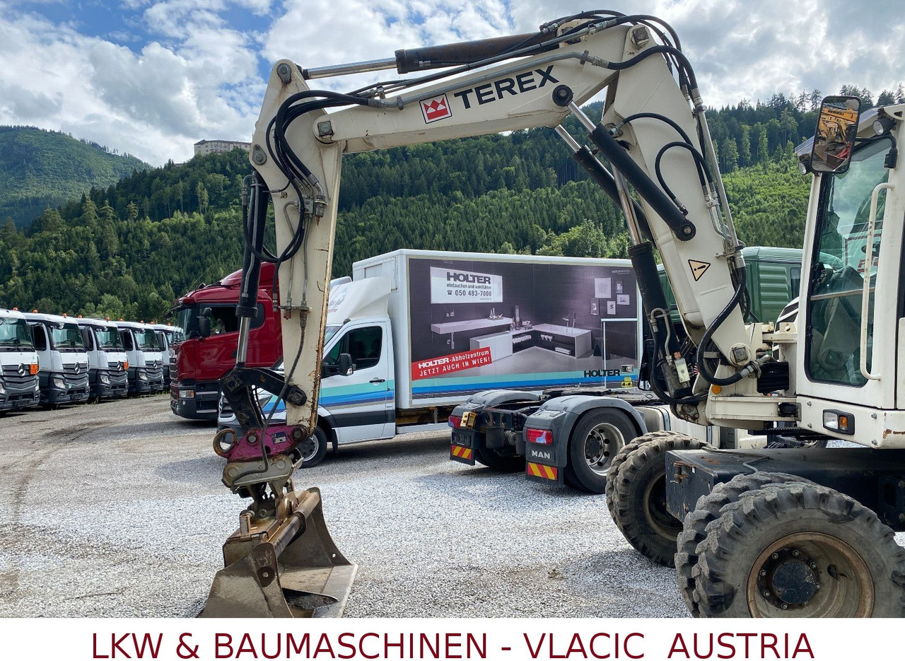 Terex TW 110 Mobilbagger inkl.4Löffeln - Pelle sur pneus: photos 3 Terex TW 110 Mobilbagger inkl.4Löffeln - Pelle sur pneus: photos 3