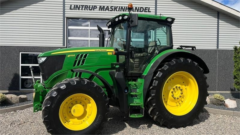 John Deere 6175R Med frontlift og frontPTO - Tracteur agricole: photos 1 John Deere 6175R Med frontlift og frontPTO - Tracteur agricole: photos 1