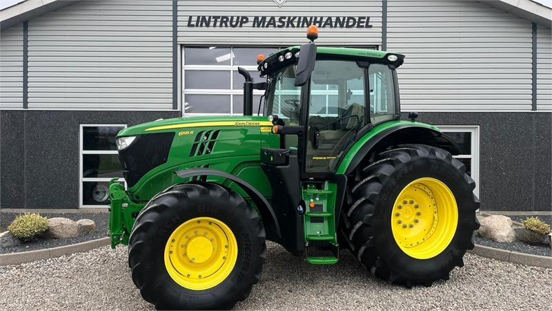 John Deere 6195R Premium Edition med frontlift  - Tracteur agricole: photos 1 John Deere 6195R Premium Edition med frontlift  - Tracteur agricole: photos 1