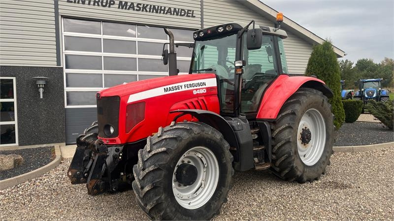 Massey Ferguson 6490 Dyna 6 med frontlift - Tracteur agricole: photos 2 Massey Ferguson 6490 Dyna 6 med frontlift - Tracteur agricole: photos 2