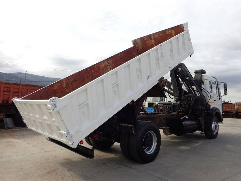 Mercedes-Benz NG 1933 V8 Mercedes Benz 19334X2 Kipper AND Crane - Camion benne: photos 5 Mercedes-Benz NG 1933 V8 Mercedes Benz 19334X2 Kipper AND Crane - Camion benne: photos 5