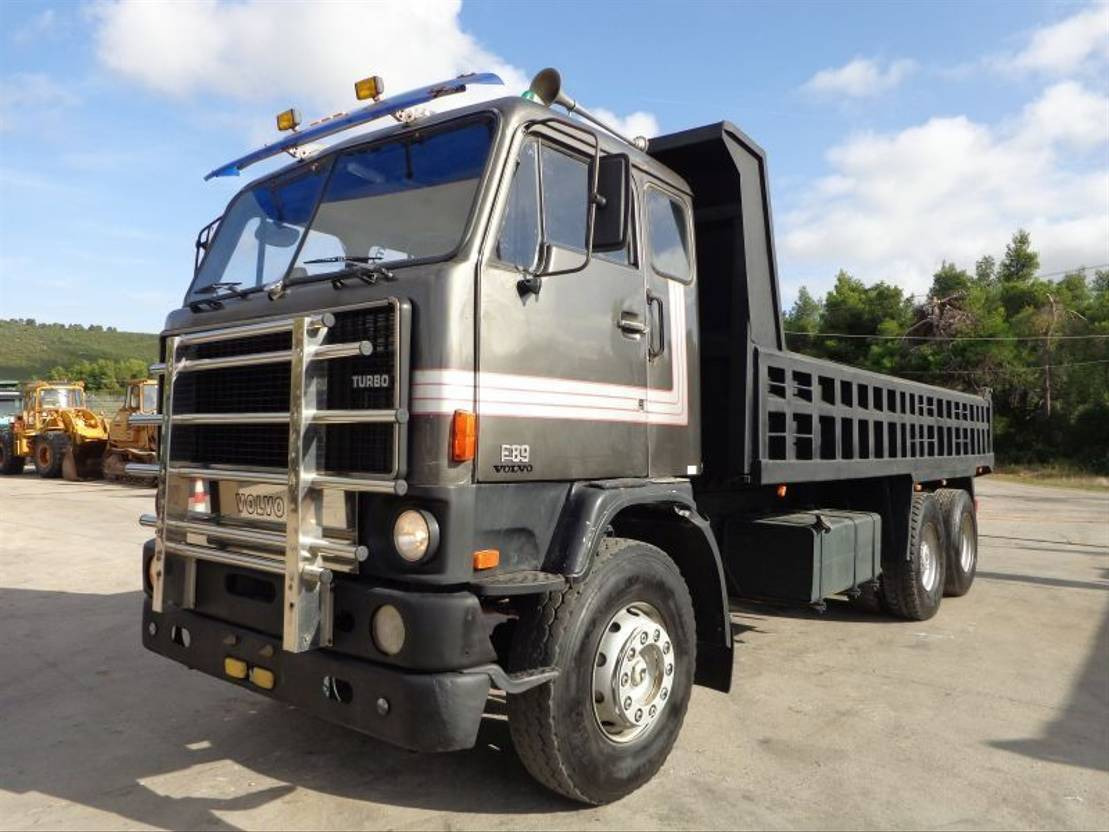 Volvo F 89 VOLVO F89 (6X2) -KIPPER - Camion benne: photos 1 Volvo F 89 VOLVO F89 (6X2) -KIPPER - Camion benne: photos 1