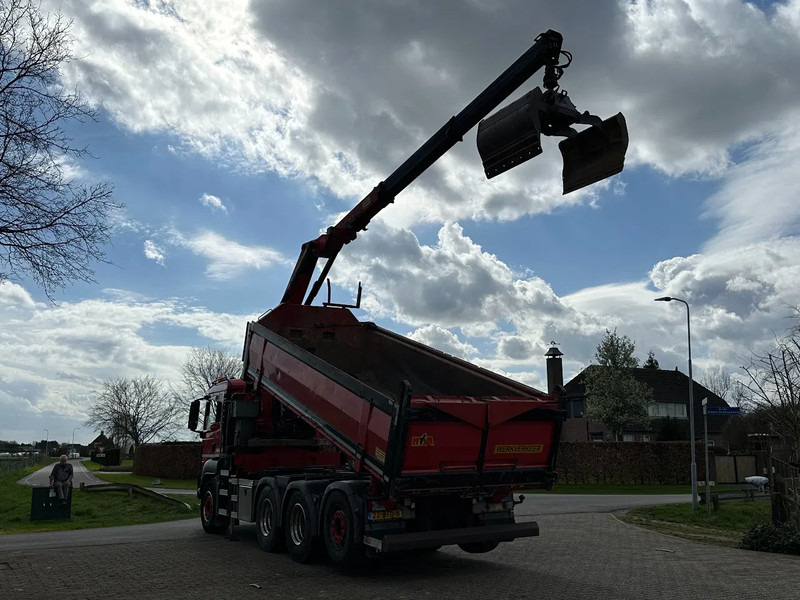 MAN TGS 35.400 8X4 TRIPLE!! EURO6!! Z-KRAAN/KIPPER!!TOP!! - Camion benne, Camion grue: photos 5 MAN TGS 35.400 8X4 TRIPLE!! EURO6!! Z-KRAAN/KIPPER!!TOP!! - Camion benne, Camion grue: photos 5