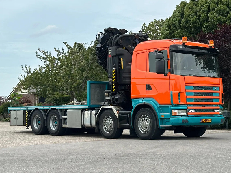 Scania R124-470 8X4!! HIAB70TM/FLY-JIB!!WINCH/LIER!!TOP!! - Camion grue: photos 4 Scania R124-470 8X4!! HIAB70TM/FLY-JIB!!WINCH/LIER!!TOP!! - Camion grue: photos 4