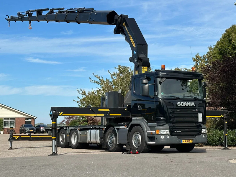 Scania R490 PALFINGER 92TM!! 2017!!ONLY 66TKM!!!NEW!! - Camion grue: photos 1 Scania R490 PALFINGER 92TM!! 2017!!ONLY 66TKM!!!NEW!! - Camion grue: photos 1