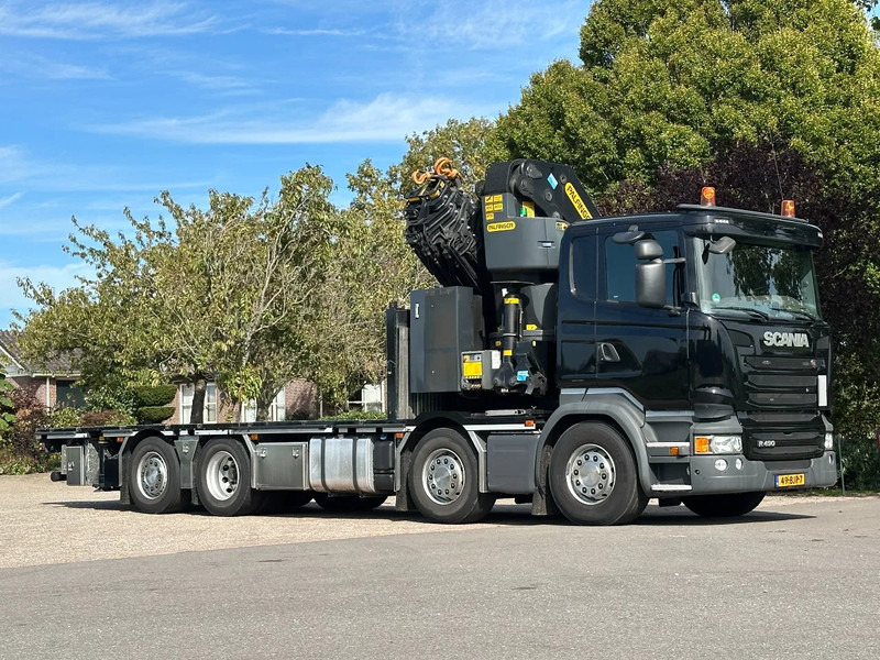 Scania R490 PALFINGER 92TM!! 2017!!ONLY 66TKM!!!NEW!! - Camion grue: photos 4 Scania R490 PALFINGER 92TM!! 2017!!ONLY 66TKM!!!NEW!! - Camion grue: photos 4