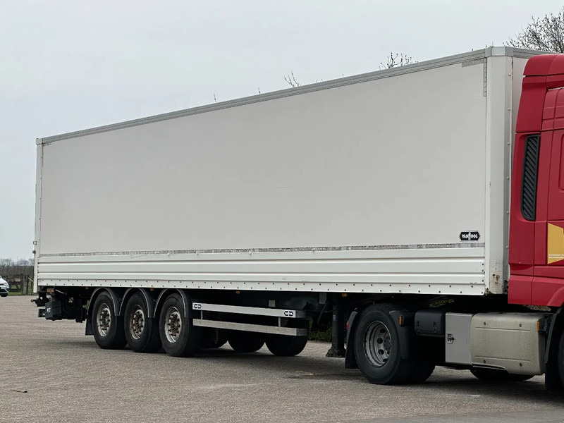 Van Hool 3 assige kasten trailer LBW/LAADKLEP 2500kg - Semi-remorque fourgon: photos 1 Van Hool 3 assige kasten trailer LBW/LAADKLEP 2500kg - Semi-remorque fourgon: photos 1