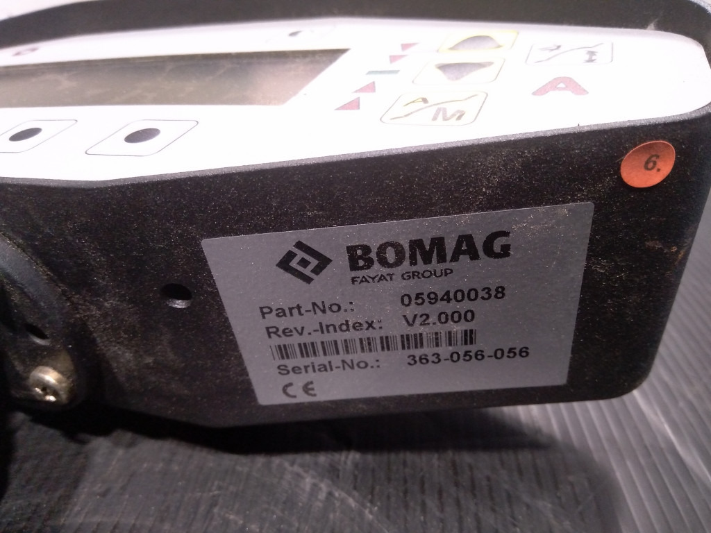 Bomag BM2000-75 - - Panel de instrumentos pour Engins de chantier: photos 4 Bomag BM2000-75 - - Panel de instrumentos pour Engins de chantier: photos 4