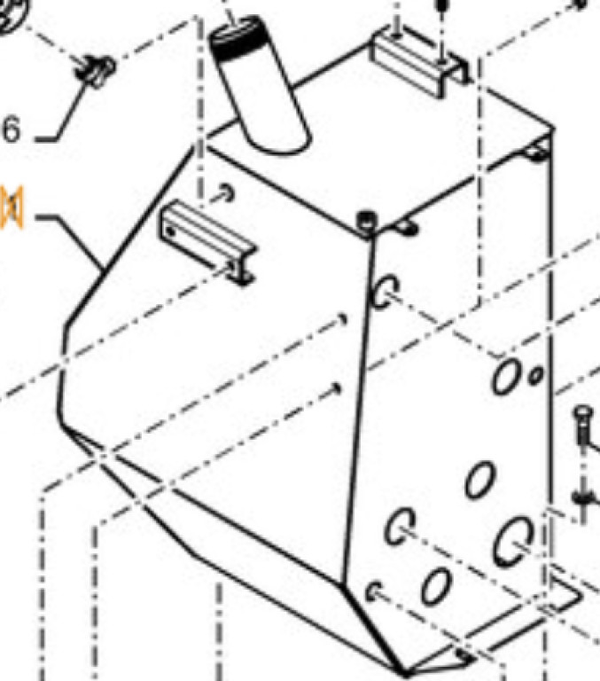 Case 48008259 - 47773204 - Réservoir hydraulique pour Engins de chantier: photos 1 Case 48008259 - 47773204 - Réservoir hydraulique pour Engins de chantier: photos 1