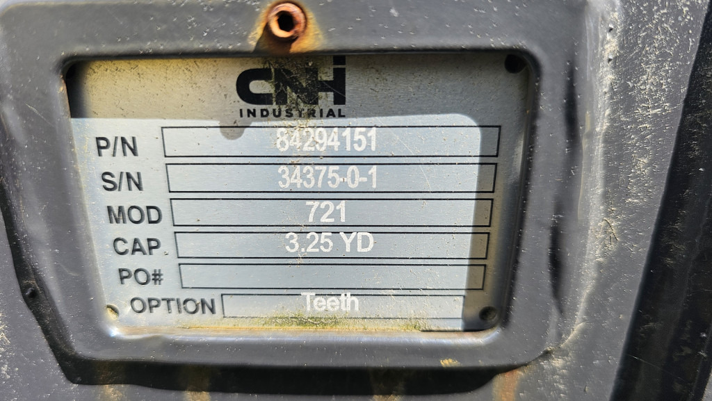Case 84294151 - 472026051 - Godet pour Engins de chantier: photos 5 Case 84294151 - 472026051 - Godet pour Engins de chantier: photos 5