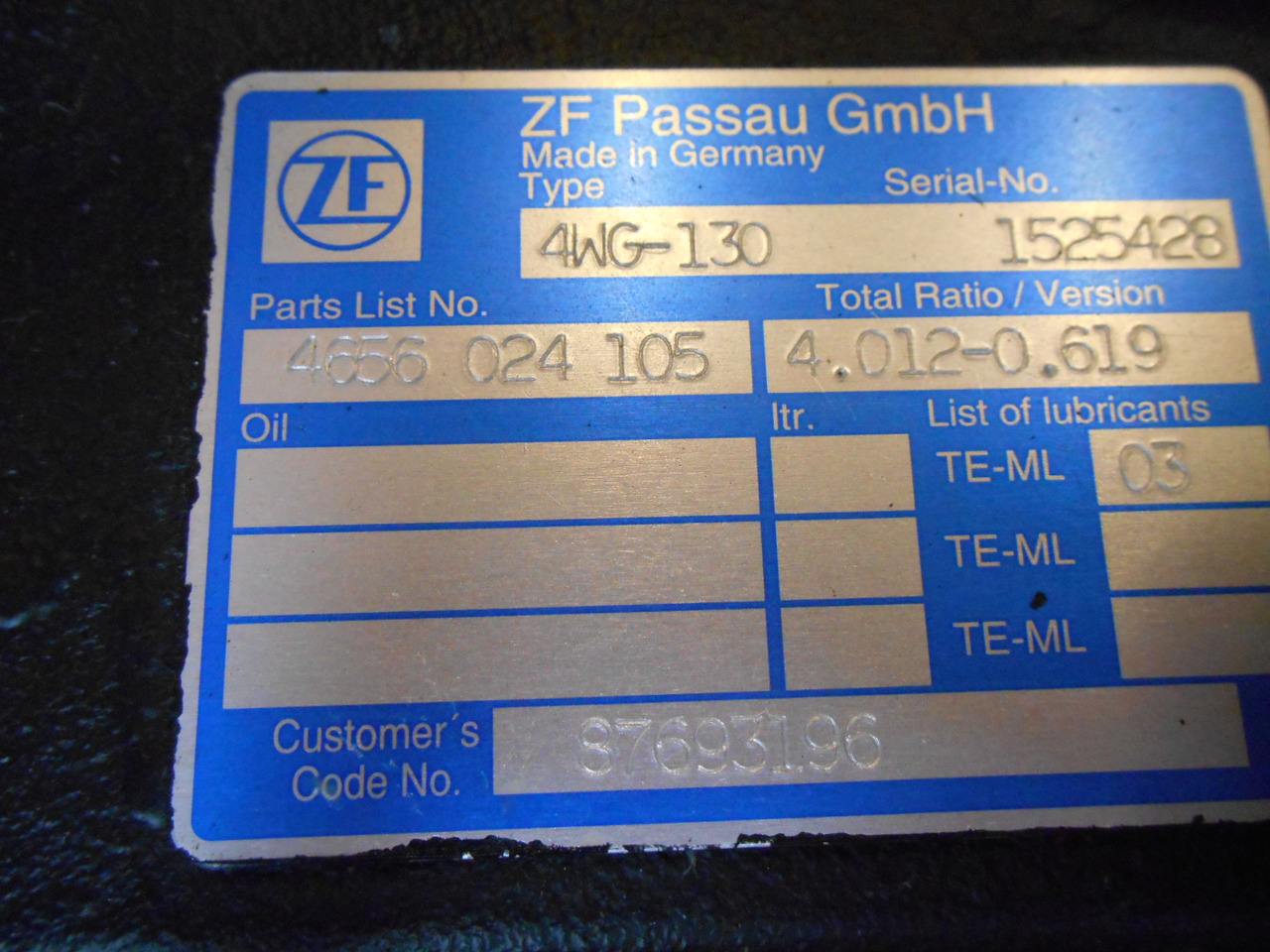 Boîte de vitesse pour Engins de chantier neuf Case 87693196: photos 8 Boîte de vitesse pour Engins de chantier neuf Case 87693196: photos 8