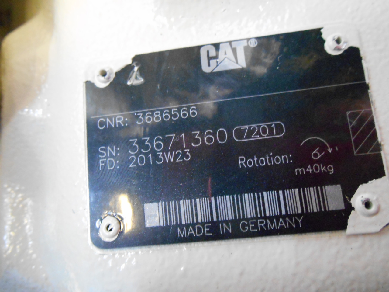 Caterpillar 3686566 - 3664985 - Moteur hydraulique pour Machine agricole: photos 4 Caterpillar 3686566 - 3664985 - Moteur hydraulique pour Machine agricole: photos 4