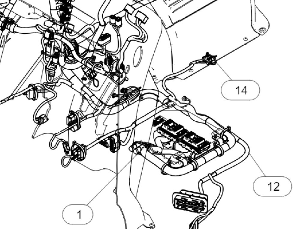 Caterpillar 5397925 - Câble/ Fil pour Engins de chantier: photos 1 Caterpillar 5397925 - Câble/ Fil pour Engins de chantier: photos 1