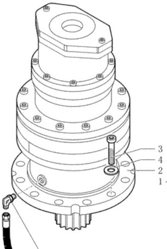 New Holland 152403301 - 152403302 - Moteur de rotation pour Engins de chantier: photos 1 New Holland 152403301 - 152403302 - Moteur de rotation pour Engins de chantier: photos 1