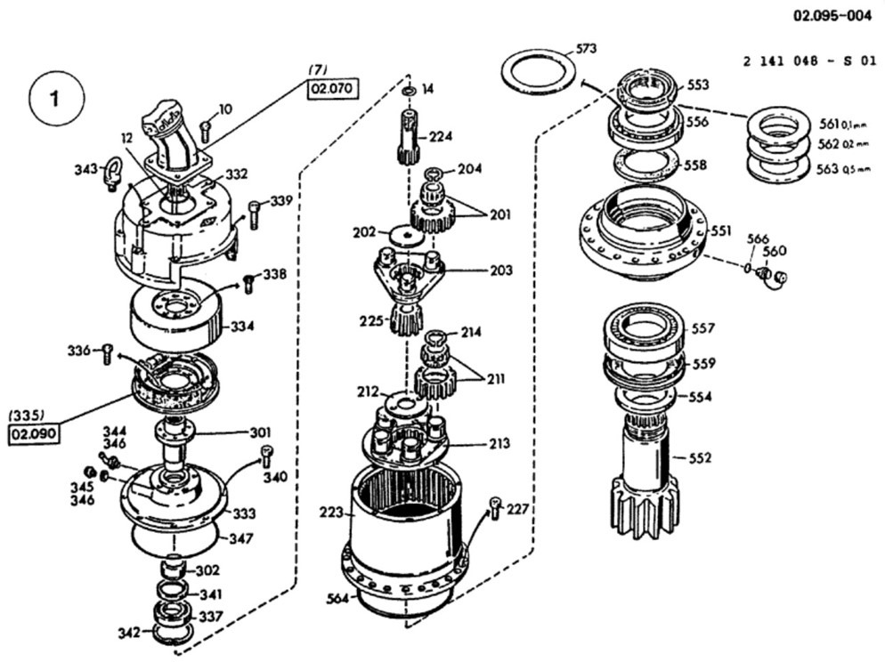 New Holland 2103836 - 1714836 - Essieu et pièces pour Engins de chantier: photos 1 New Holland 2103836 - 1714836 - Essieu et pièces pour Engins de chantier: photos 1