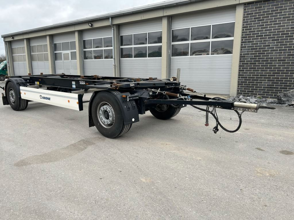 Krone 2 Achswechselfahrgestell, Typ: MAXI AZW 18 eL3B7 - Remorque porte-conteneur/ Caisse mobile: photos 4 Krone 2 Achswechselfahrgestell, Typ: MAXI AZW 18 eL3B7 - Remorque porte-conteneur/ Caisse mobile: photos 4
