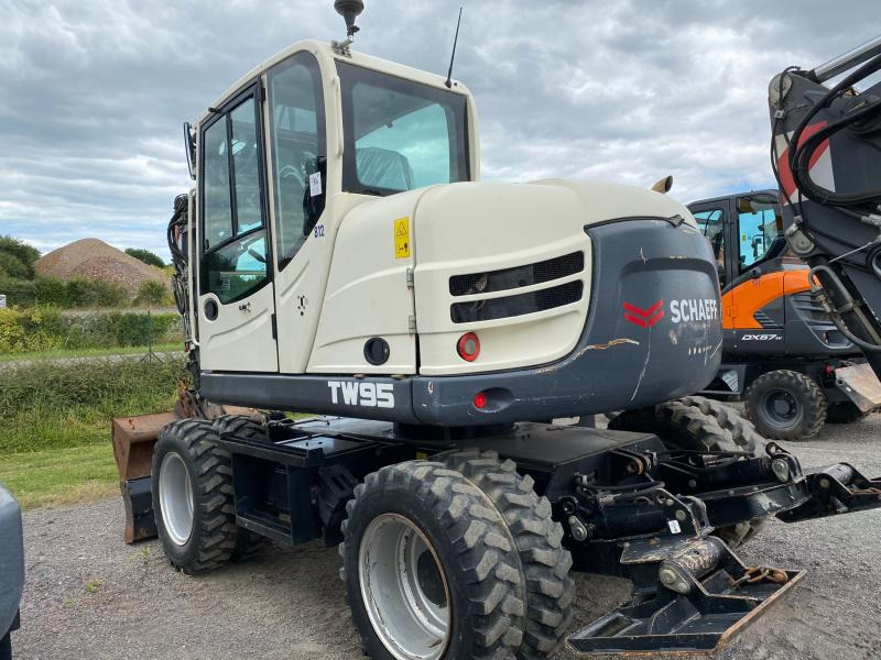 Terex TW95 - Pelle sur pneus: photos 2 Terex TW95 - Pelle sur pneus: photos 2