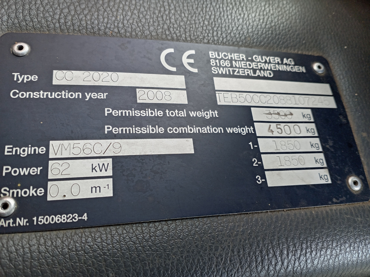 Balayeuse de voirie CityCat Kehrmaschine CC 2020: photos 11